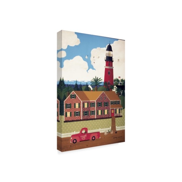 Anthony Kleem 'Brick Cottage' Canvas Art,30x47